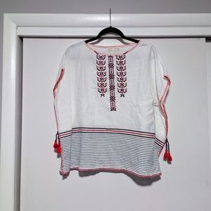 4/$16 ❇️ Zara Girl's Embroidered Tunic Top